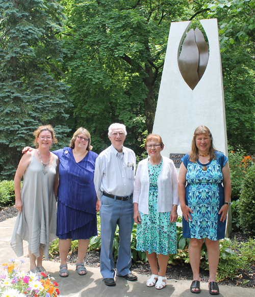 Estonain Garden founder and family