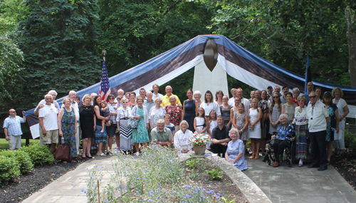 Group at Estonian Cultural Garden 50th anniversary event