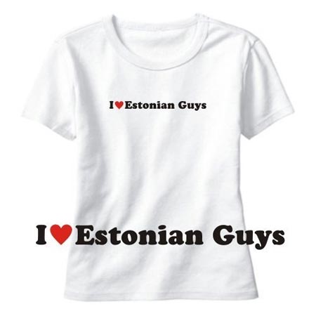 I love Estonian guys shirt