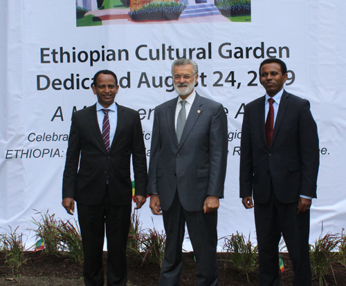 Ethiopian Ambassador and Mayor Frank Jackson