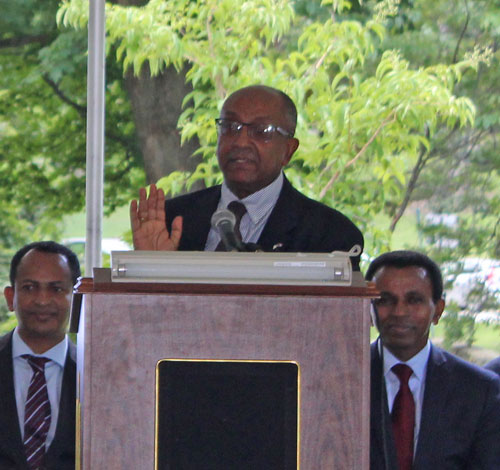 Brook Hailu, Professor and Honorary Counsul of Ethiopia to Ohio and Adjacent States
