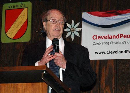 Al Ratner keynote at the 2010 Cleveland International Hall of Fame Induction