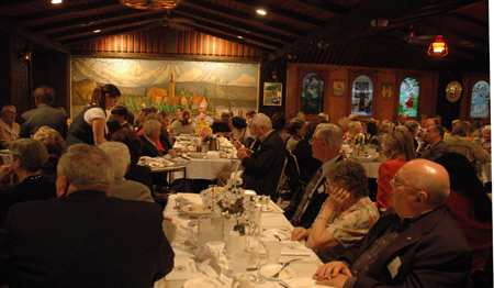 A few of the 300+ attendees at the Cleveland International Hall of Fame