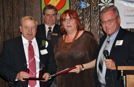 Bob Haas, Dan Hanson, Debbie Hanson and Dr Joe Wendel