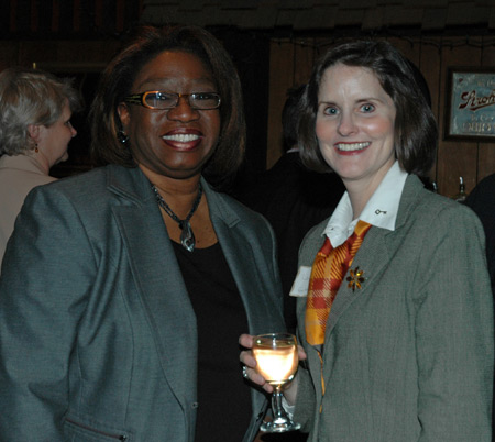 Renee Holcomb Hardwick and Louise Guthrie from Key Corp