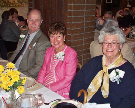 Tom McCauley, Jenny Brown and Mercedes Karpinski Spotts