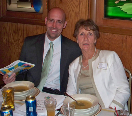 Lonnie's son and Pat McNamara