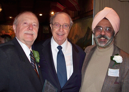 August Pust, Al Ratner and Paramjit Singh