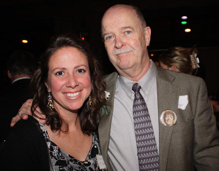Nancy McCauley and father Tom McCauley