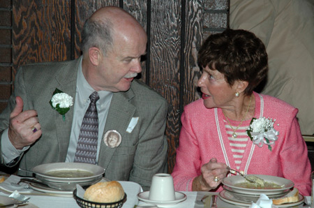 Tom McCauley and Jenny Brown