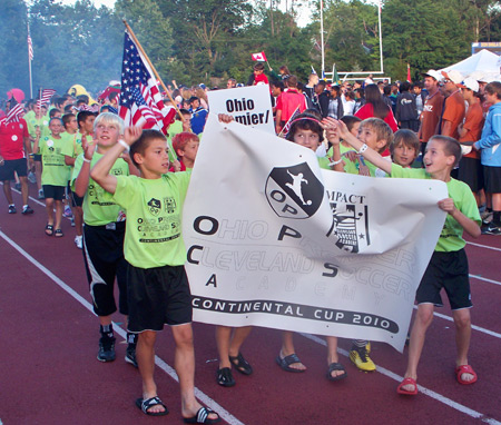 Young athletes from US at the 5th Annual Continental Cup in Cleveland Ohio