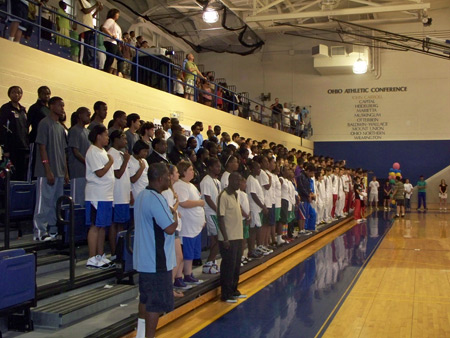 National Anthem at World Student Games