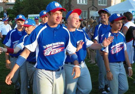 Parade of young athletes at the 2011 Continental Cup