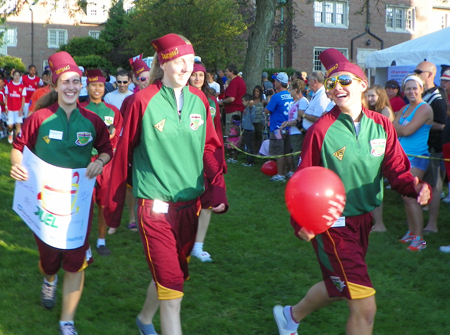 Young athletes at the 2011 Continental Cup