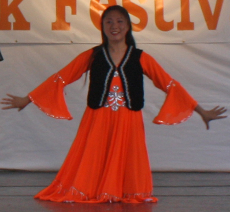 Girls of Heaven Mountain Dance from a region in Northwest China