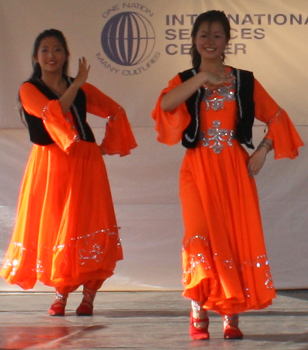 Girls of Heaven Mountain Dance from a region in Northwest China