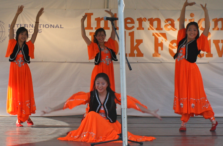 Girls of Heaven Mountain Dance from a region in Northwest China