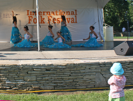 This young fan may be a future CCCCA dancer