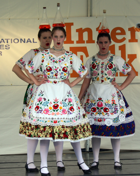 Traditional Hungarian Bottle Dance or Uveges