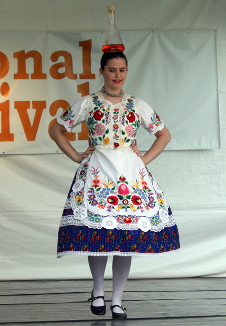 Traditional Hungarian Bottle Dance or Uveges
