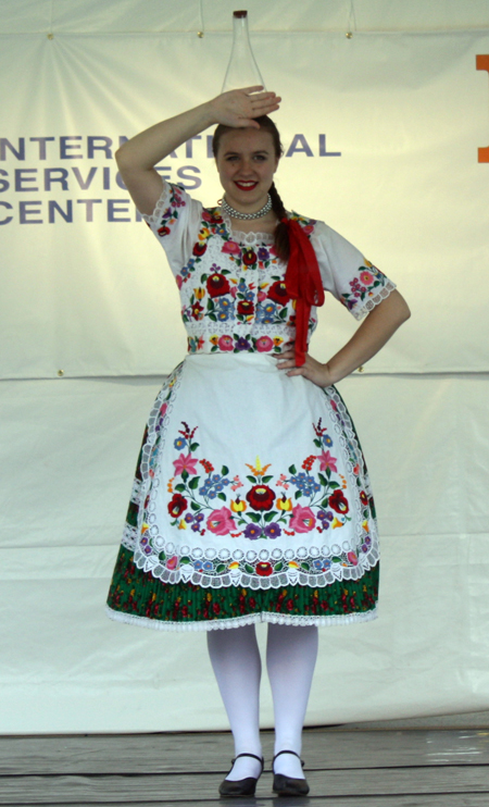 Traditional Hungarian Bottle Dance or Uveges