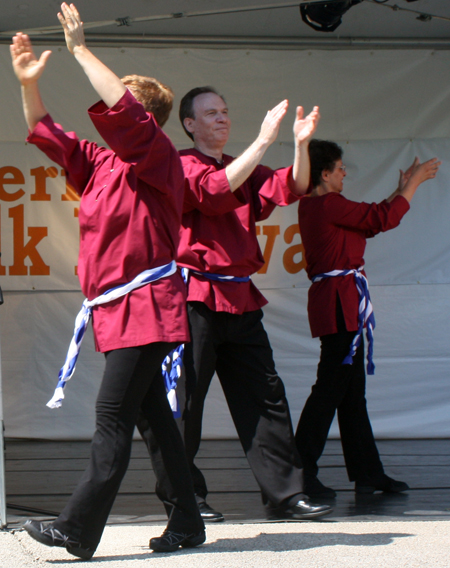 Dance Israeli! dancers at Cleveland Folk Festival