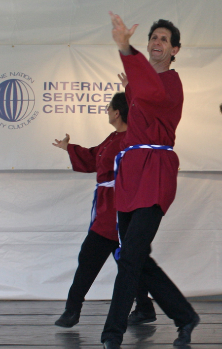 Dance Israeli! dancers at Cleveland Folk Festival