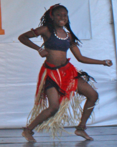 Liberian Association of Cleveland and Environs dancers