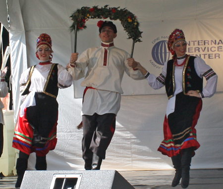 Troika  dance by the St. Nicholas Orthodox Church Russian Youth Dancers