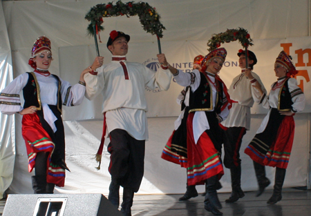 Troika  dance by the St. Nicholas Orthodox Church Russian Youth Dancers