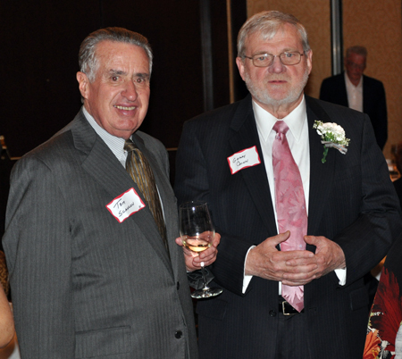 Tom Scanlon and inductee Gerry Quinn