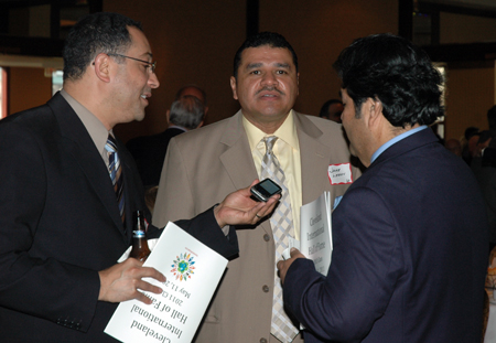 Guierllmo Torres, Jaime Lebron and Eduardo Romero