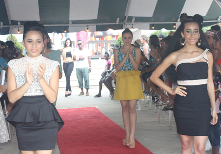Fashion Show at Cleveland's 216th Birthday Party