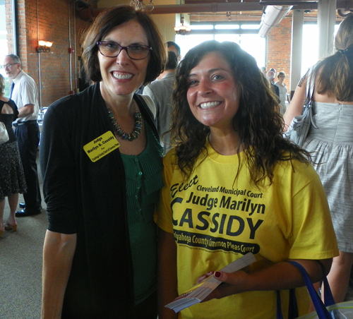 Judge Marilyn Cassidy and daughter