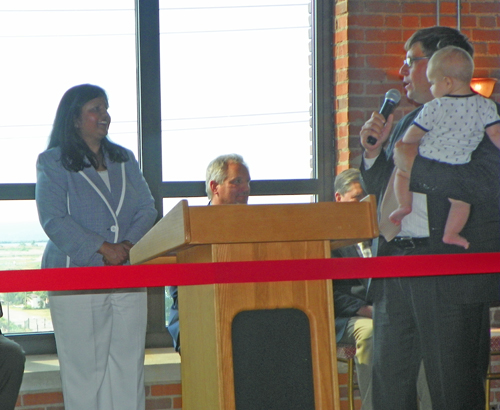 Radhika Reddy and Councilman Joe Cimperman