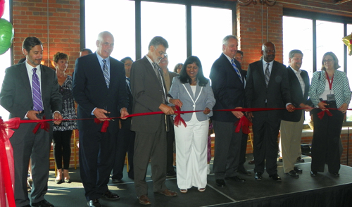 Ribbon Cutting at Ariel International Center