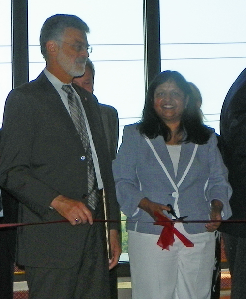 Ribbon Cutting at Ariel International Center