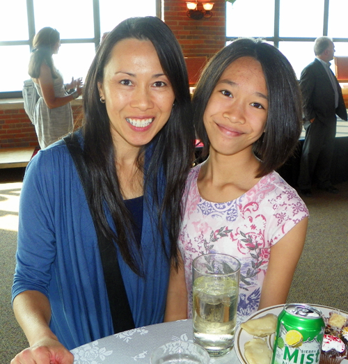 Lisa Wong and daughter Samantha