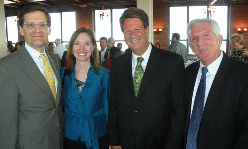 Steve and Colleen Petras, Joe Cole and Richard Eastburn