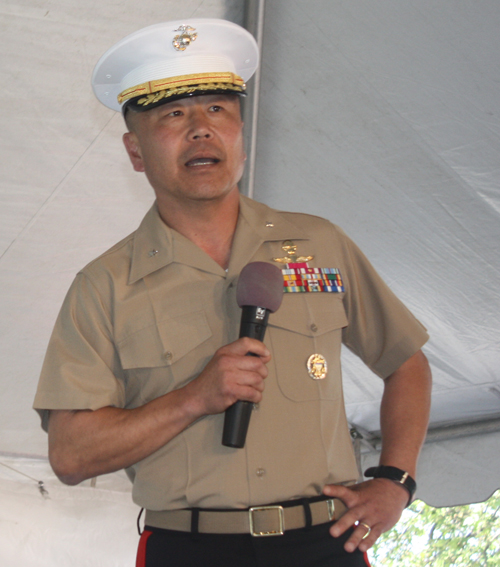 Marine Brigadier General Daniel D. Yoo