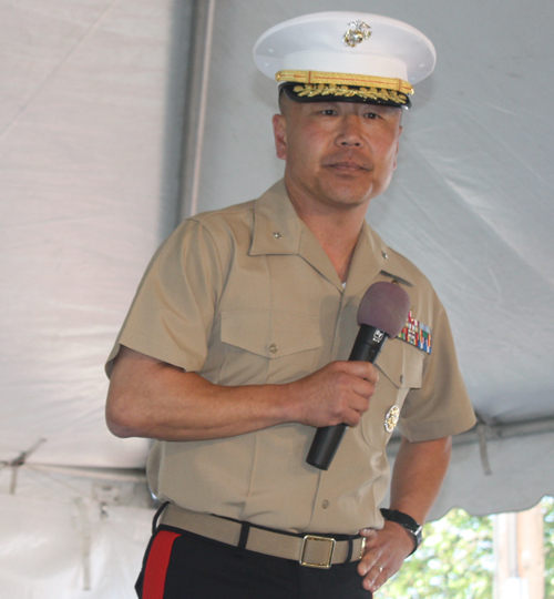 Marine Brigadier General Daniel D. Yoo