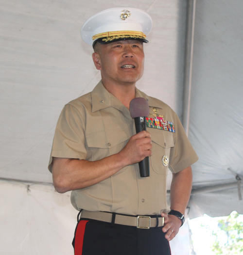 Marine Brigadier General Daniel D. Yoo