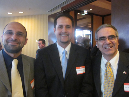 Dr Rafi Atvisian, Andres Gonzalez and 