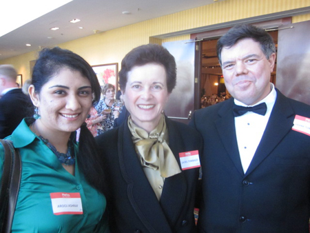Arooj Ashraff, Laurel and Frank Tombazzi