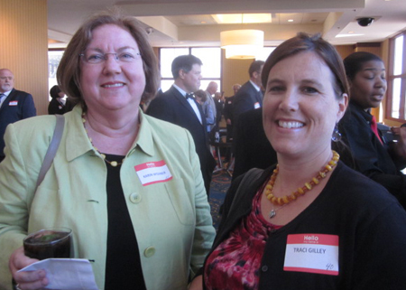 Karen Wishner and Traci Gilley