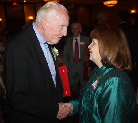 Fr. Jim O'Donnell and Sheila Murphy Crawford