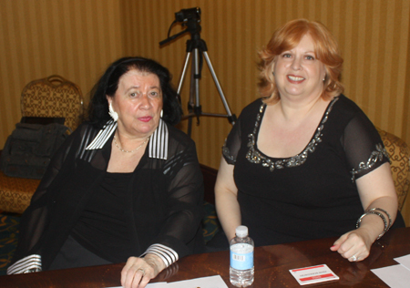 Pat Hanson and Pat Mugridge