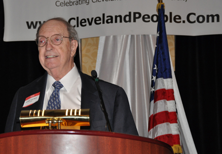 Albert Ratner at Cleveland International Hall of Fame