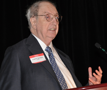 Albert Ratner at Cleveland International Hall of Fame
