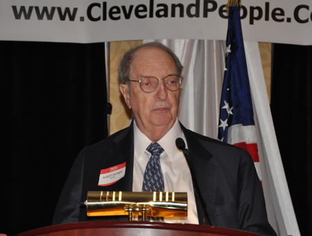 Albert Ratner at Cleveland International Hall of Fame